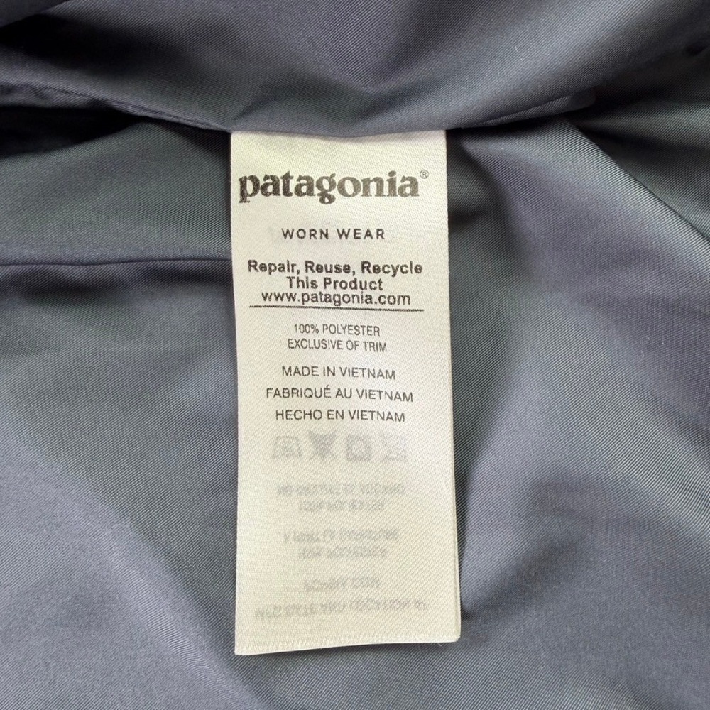 Patagonia Los Gatos Fleece Vest Womens Small Smolder Blue Grey Full Zip No Tag - Picture 6 of 10